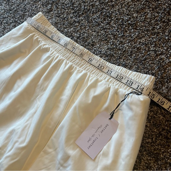 Better together ivory skort, elastic waist, size XL NWT - Picture 8 of 10
